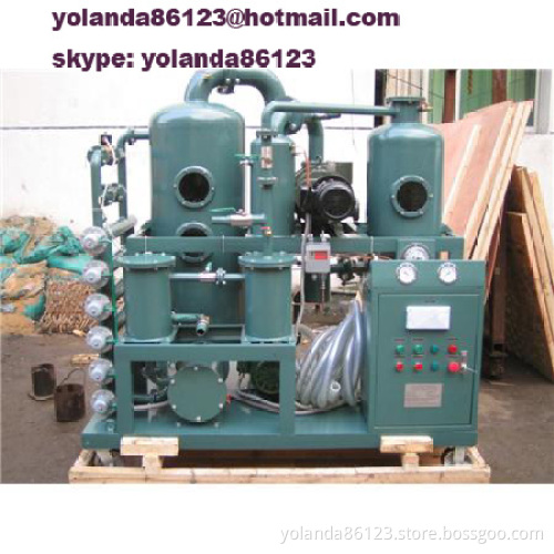 Vacuum Transformer Oil Regeneration Purifier